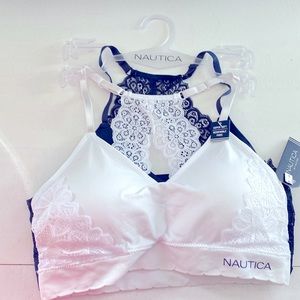 Nautical 2-pack t-back Bralette